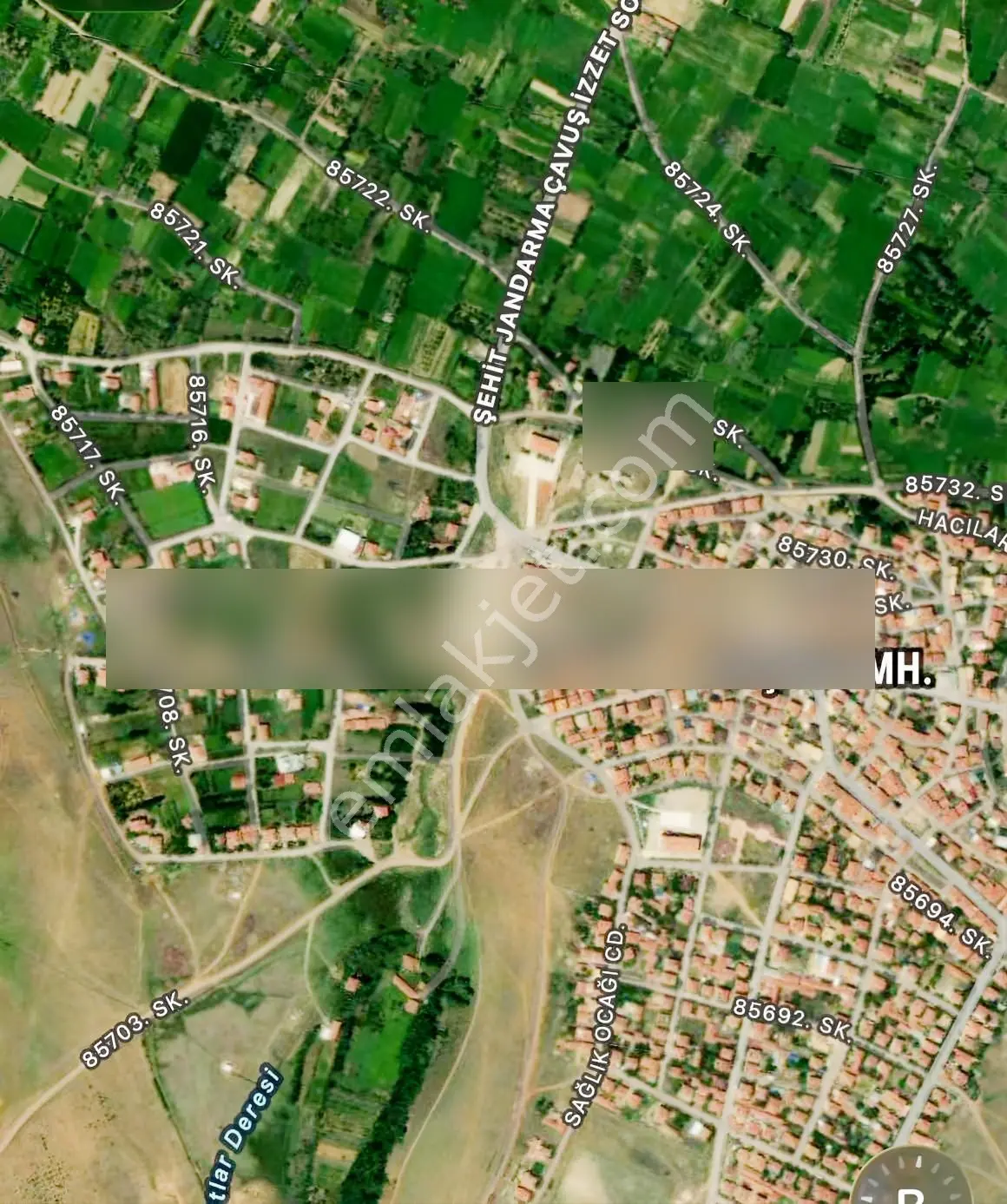 Konya Doğanhisar Başköyde Satlık Arsa