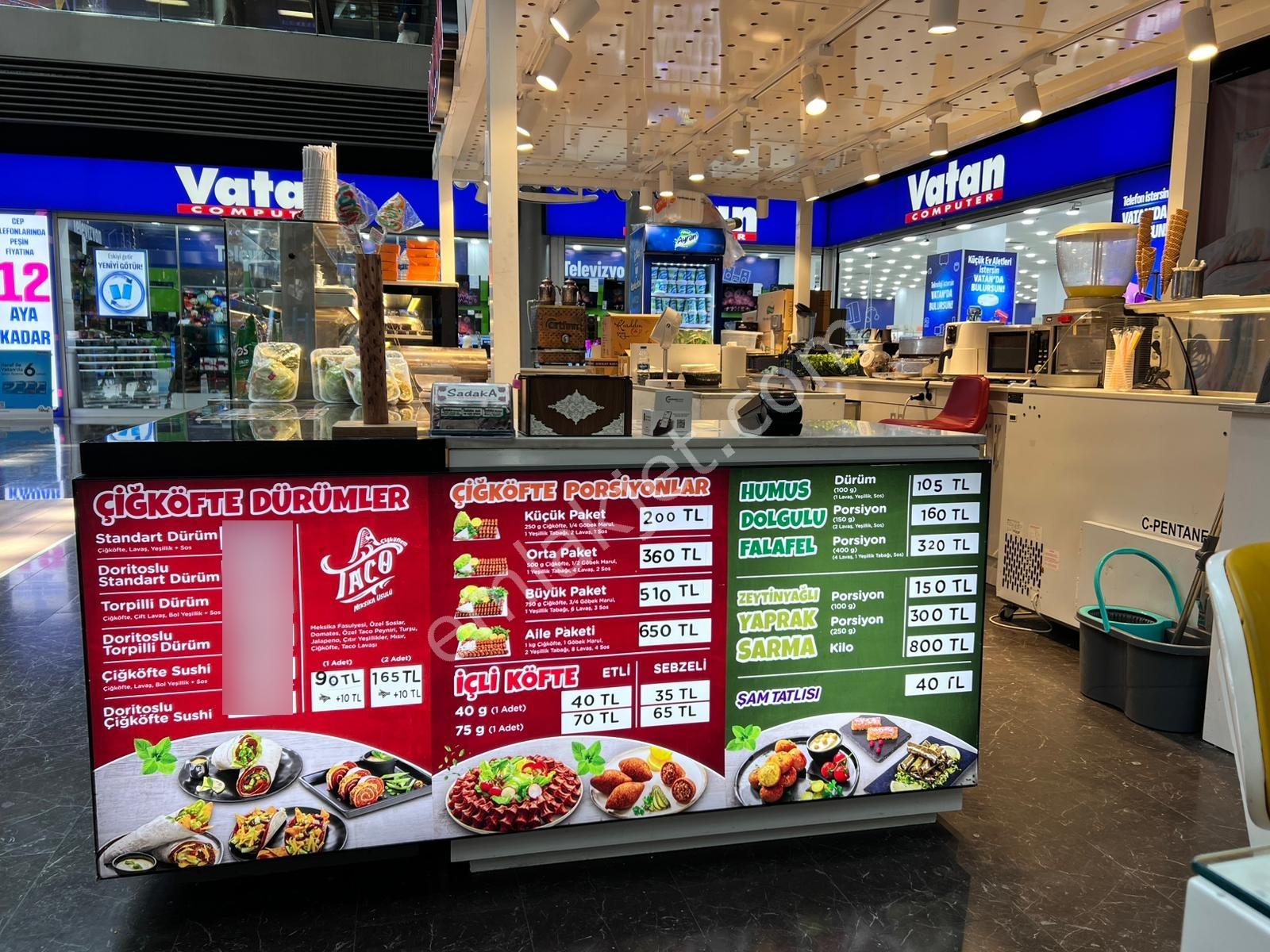 Pegaas'tan Avcılar Pelican Mall Avm İçinde Devren Çiğ Köfte Cafe - Görsel 27