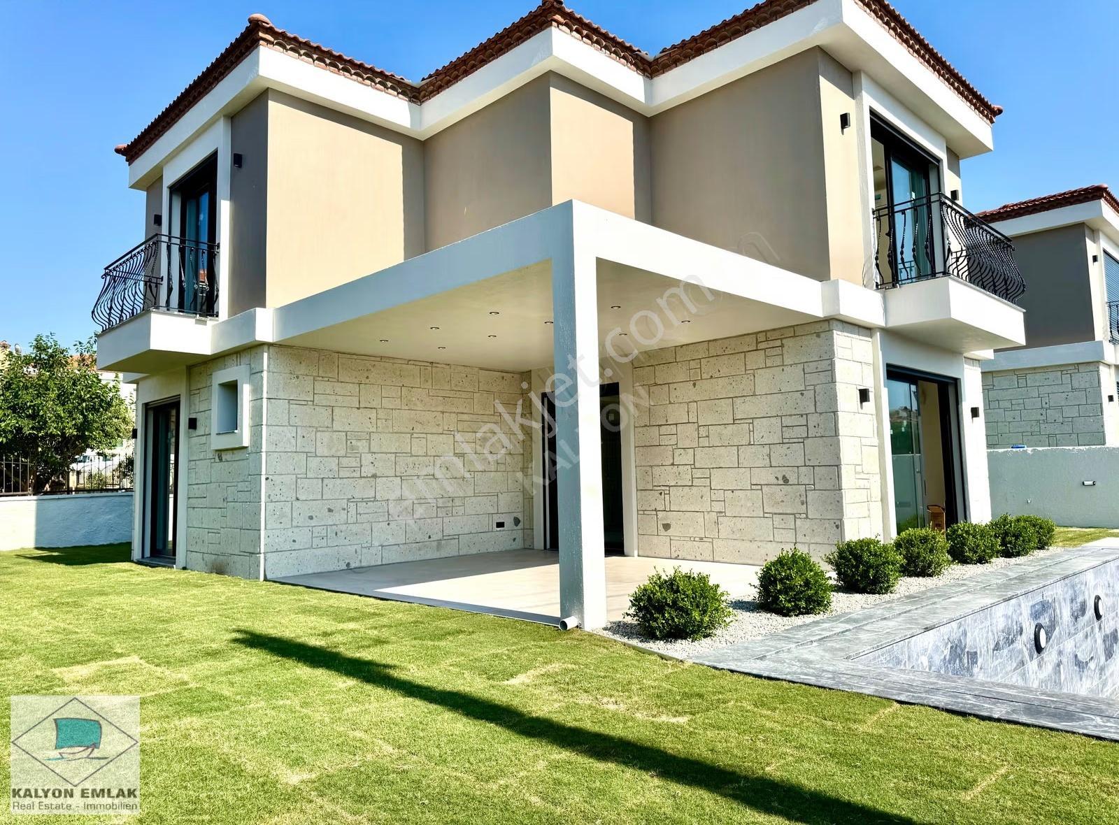 Kalyon'dan Reisderede Yerden Isıtmalı Özel Havuzlu Sıfır Villa - Görsel 26