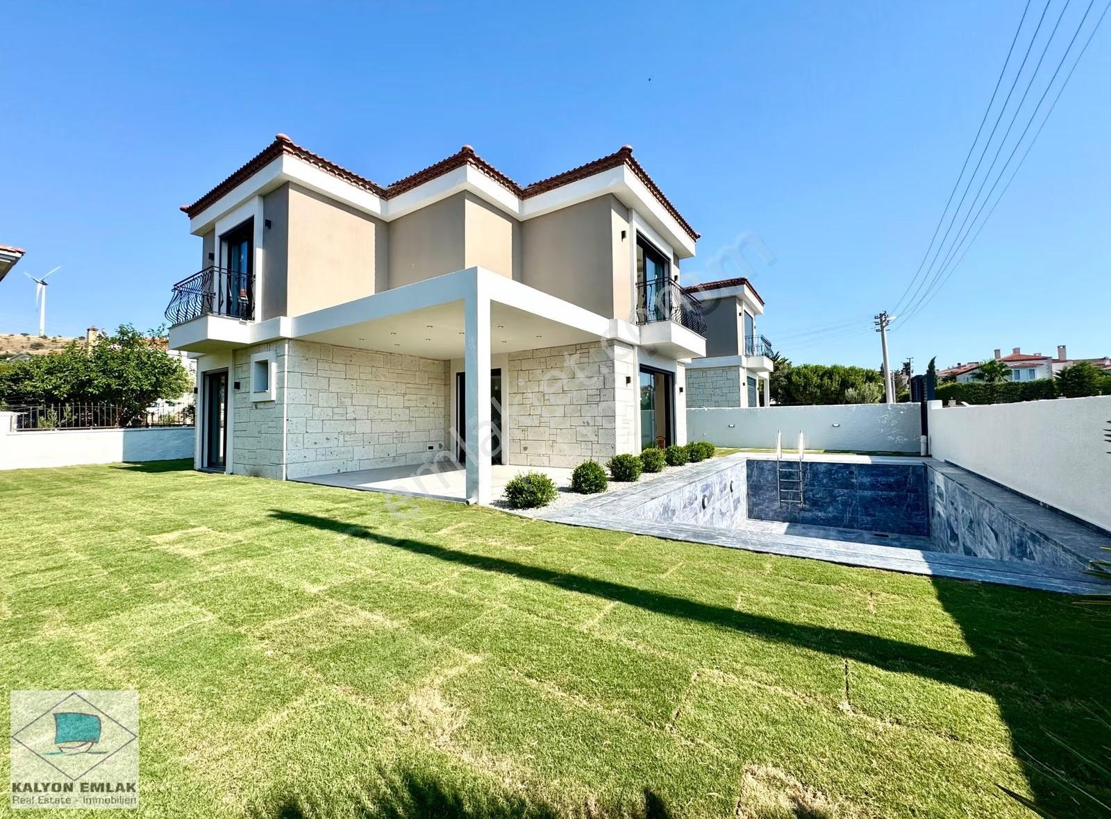 Kalyon'dan Reisderede Yerden Isıtmalı Özel Havuzlu Sıfır Villa