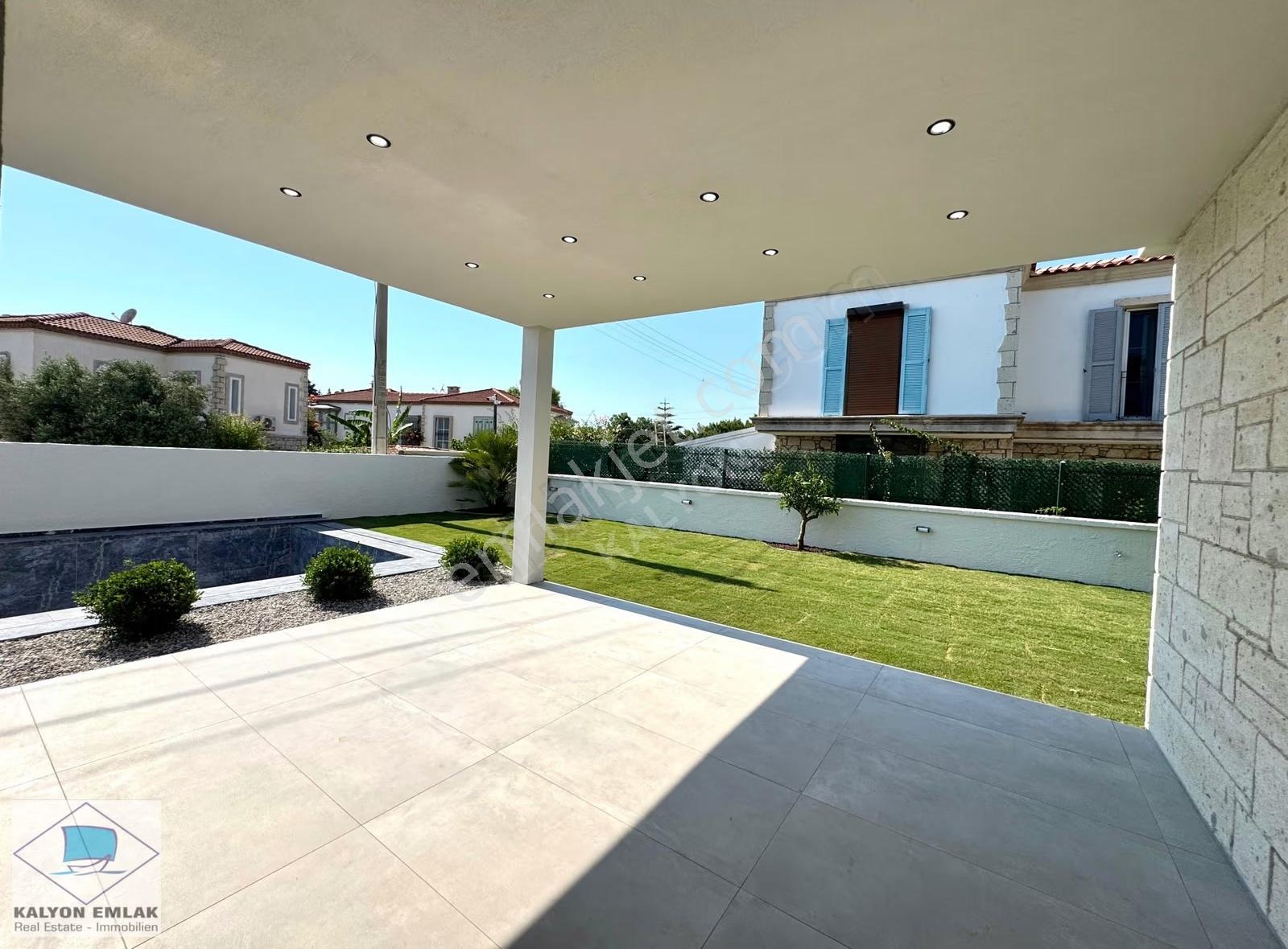 Kalyon'dan Reisderede Yerden Isıtmalı Özel Havuzlu Sıfır Villa - Görsel 12