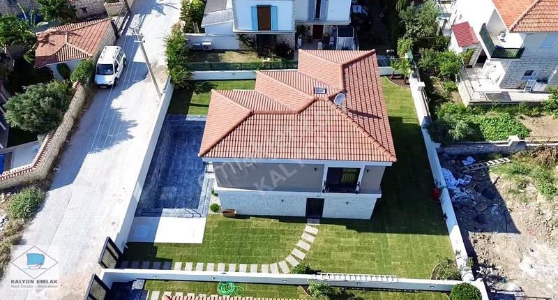 Kalyon'dan Reisderede Yerden Isıtmalı Özel Havuzlu Sıfır Villa - Görsel 13