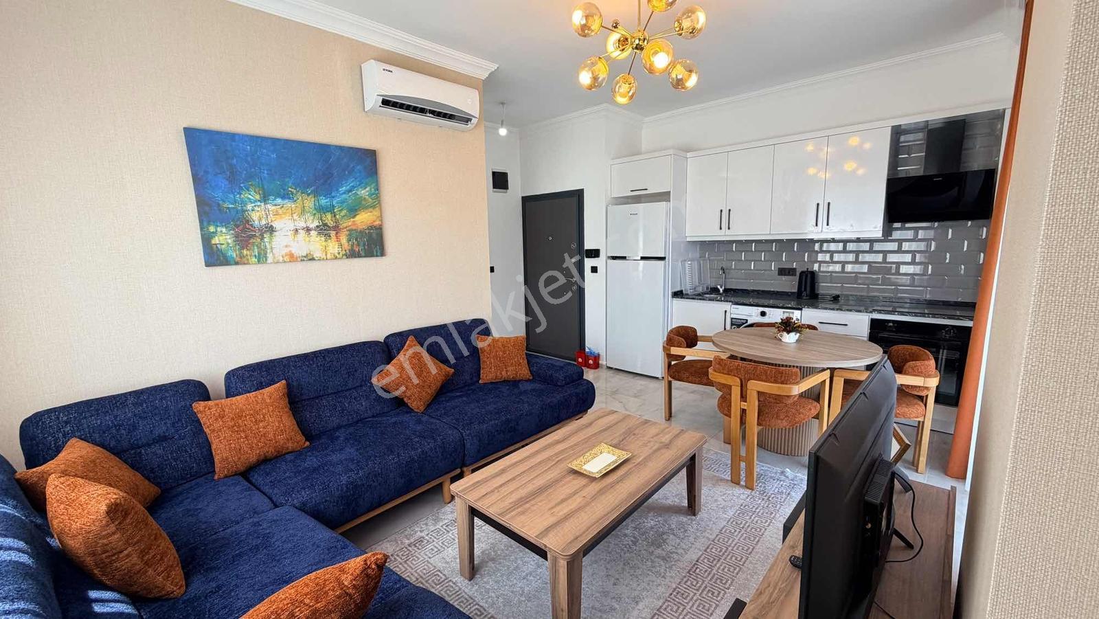 Alanya Avsallar 1+1 Lüks Eşyalı Kiralık Daire - Görsel 3