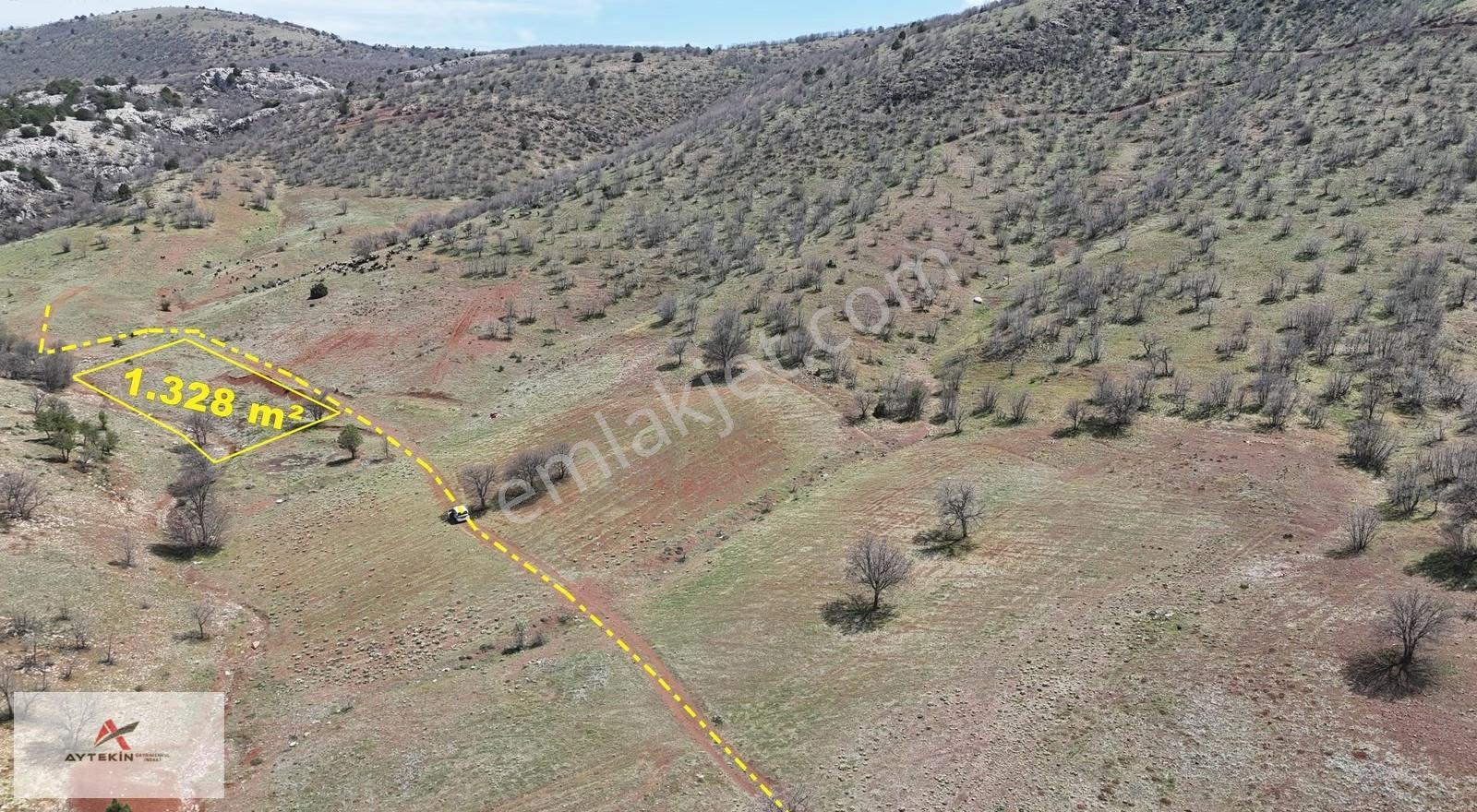 Güneysınır / Kızılöz Mahallesinde 1.328 M² Müstakil Tapulu Tarla - Görsel 3