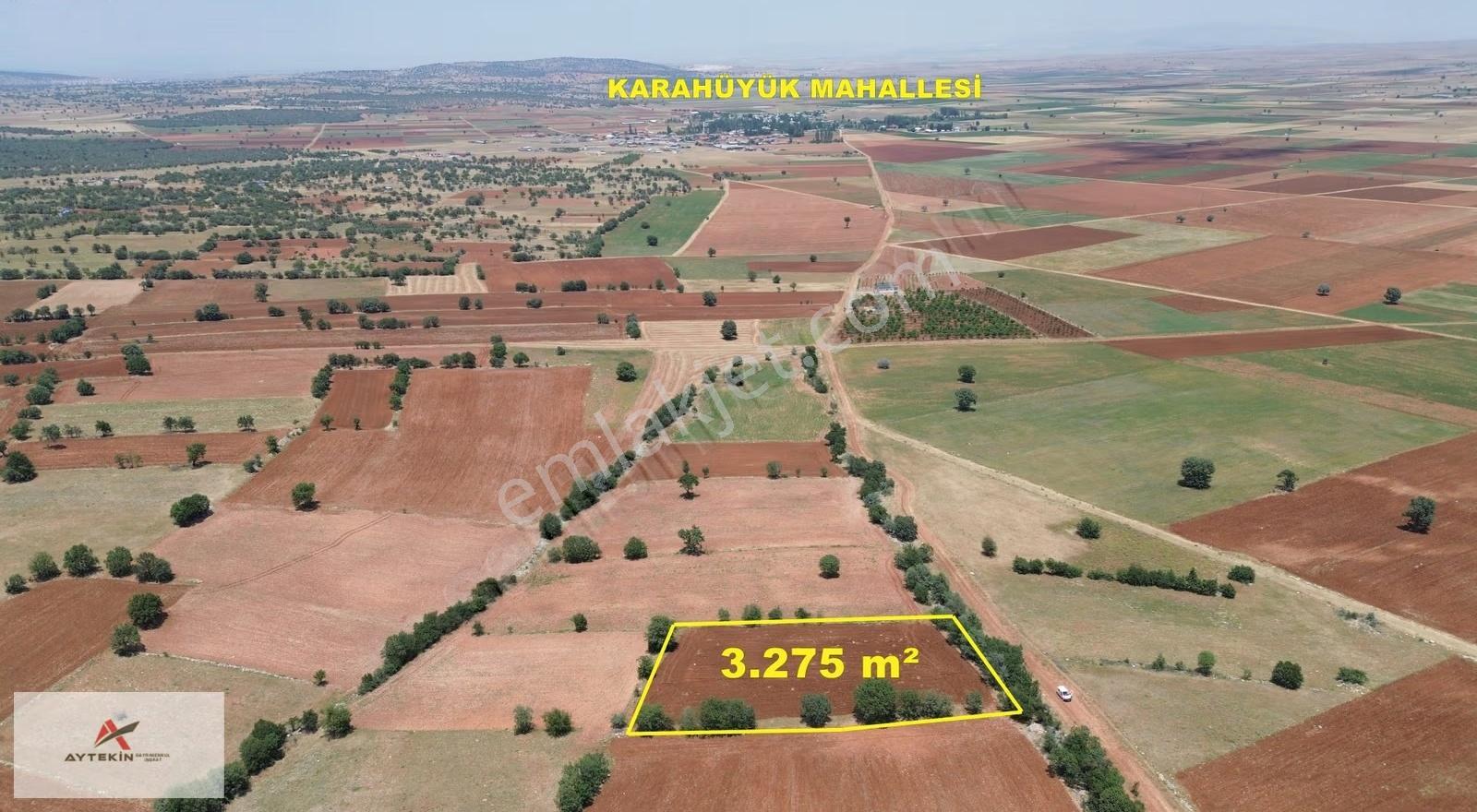 Akören Karahüyük Mahallesi'nde 3.275 M² Müstakil Tapulu Tarla - Görsel 11