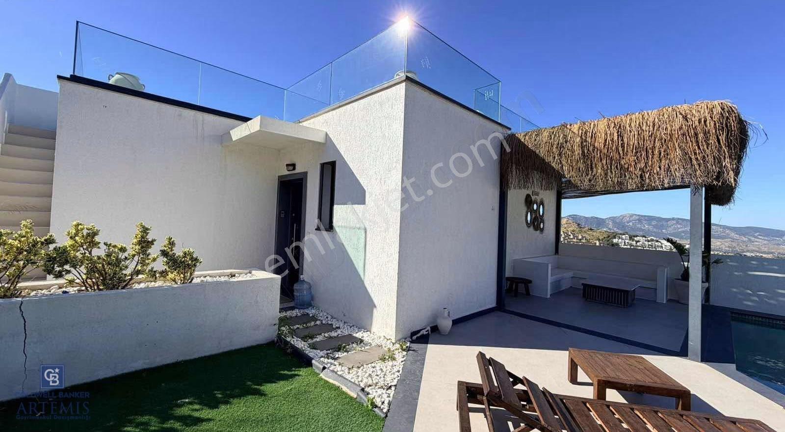 Bodrum Bağlada 2 Sıdes Sitesinde Özel Havuzlu Villa - Görsel 19