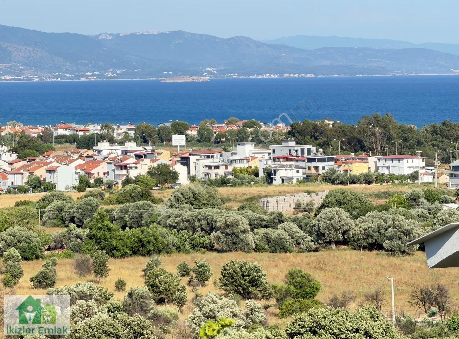 Ürkmez Doganbey De Full Deniz Manzaralı Satılık Bahceli Villa - Görsel 26
