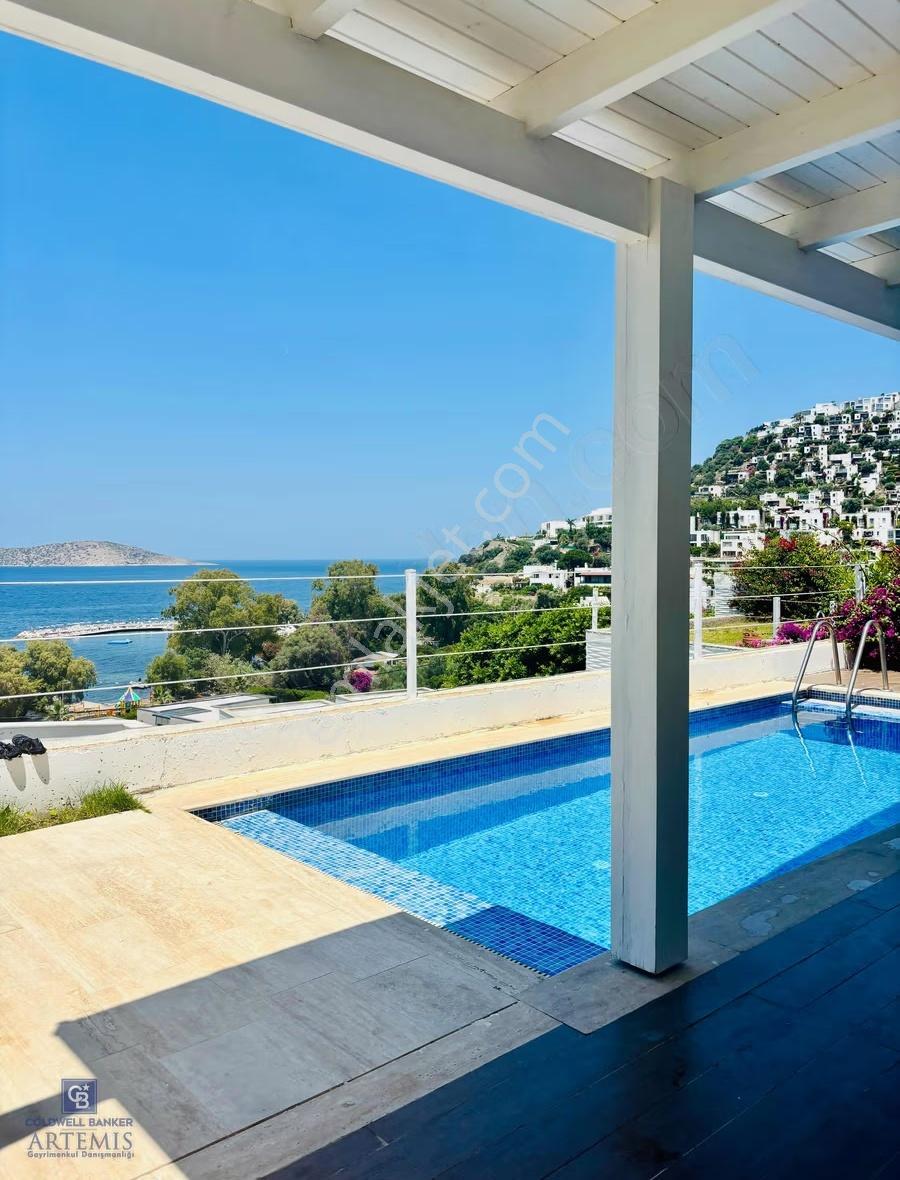 Bodrum Gümüşlük' Te Deniz Manzaralı Havuzlu Villa - Görsel 24