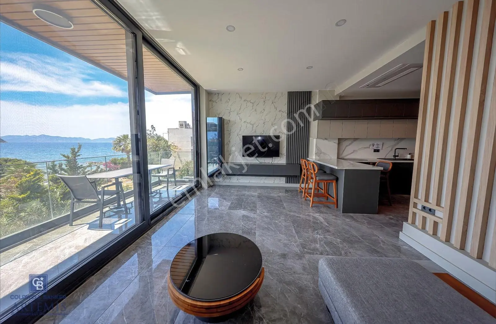 Bodrum Turgutreiste Denize Sıfır 2+1 Kiralık Daire - Görsel 4