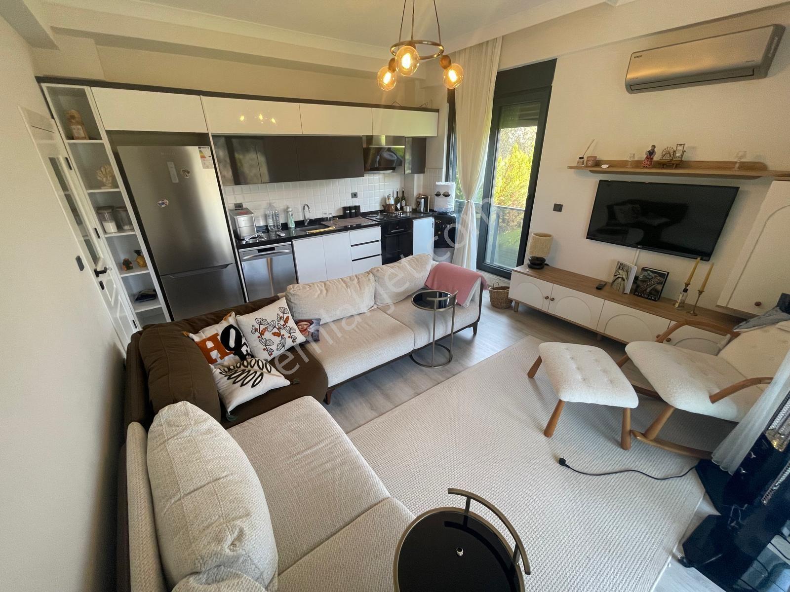 Güre'de Müstakil Tadında Satılık Havuzlu 2+1 Eşyalı Daire - Görsel 9