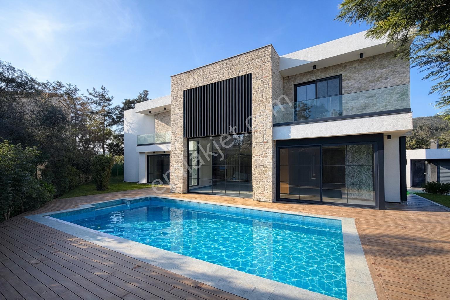 Bodrum Bitez Merkezi Konum Satılık Tam Müstakil 6+1 Villa - Görsel 27