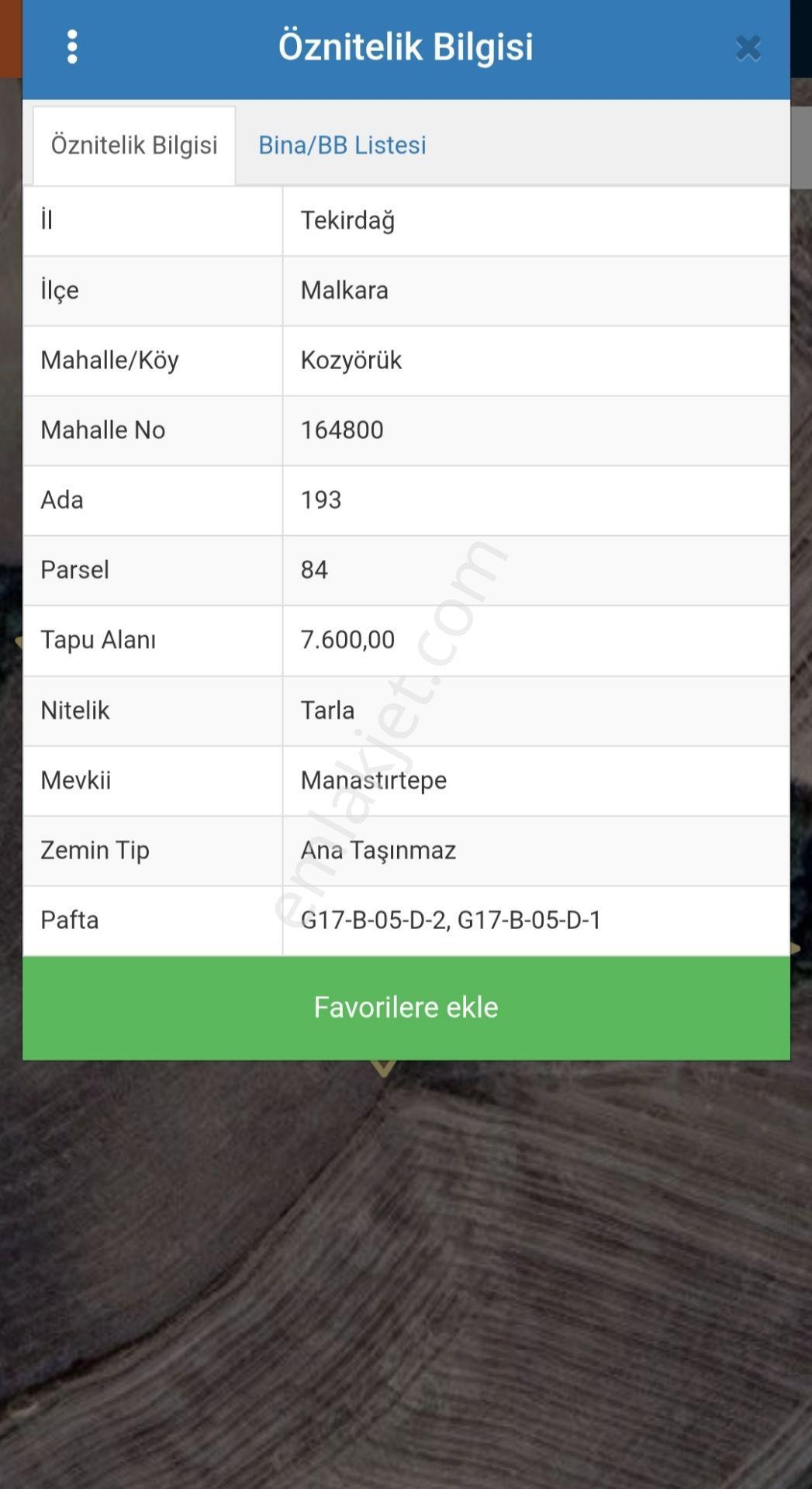 Malkara Kozyörükte Yola Cepheli 7,600 M2 Müstakil Tarla - Görsel 23