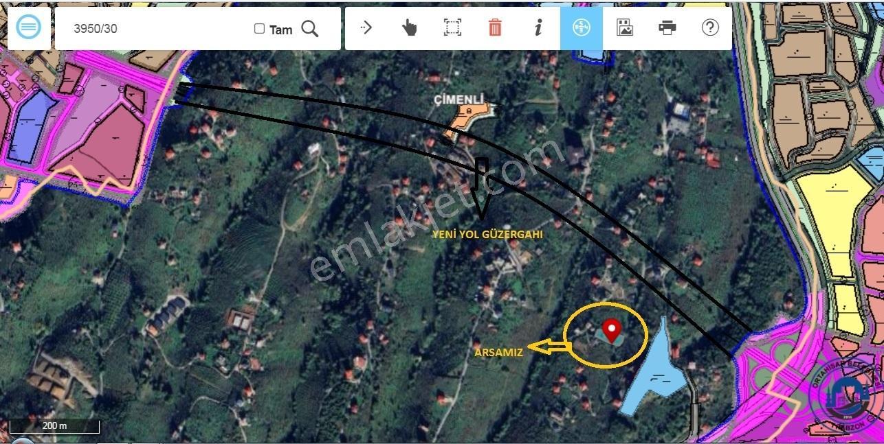 Çimenli'de Yeni Yol Projesinde,eğimi Az 1136 M2 Satılık Arazi - Görsel 4