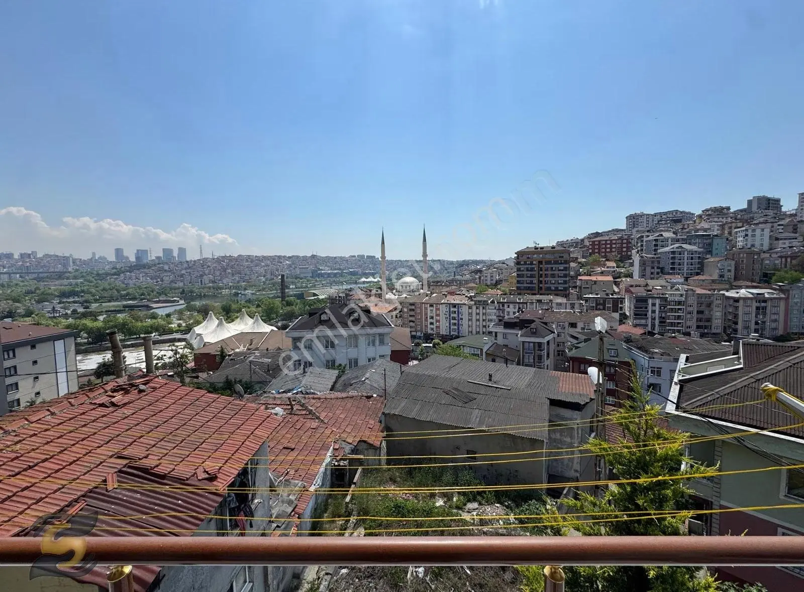 Eyüpsultan Sakarya'da Haliç Manzaralı, Açık Cepheli Ferah Daire! - Görsel 3