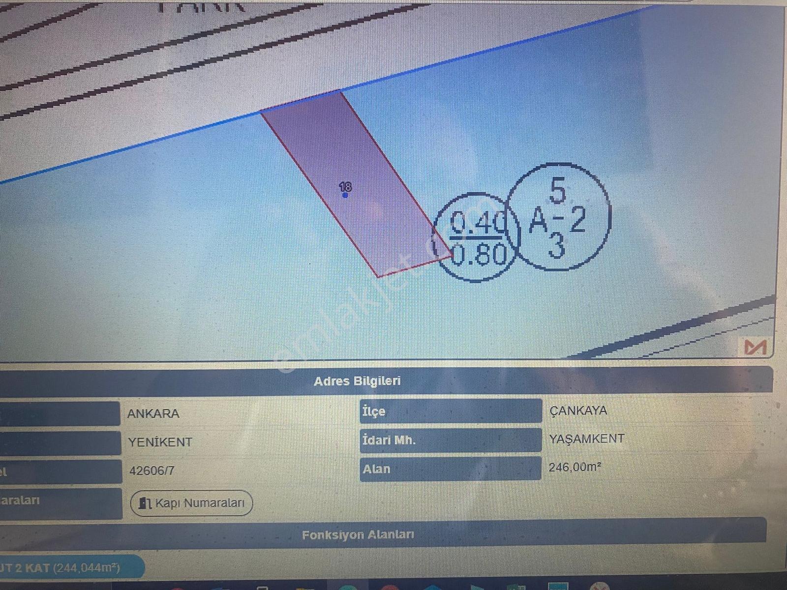 Yaşamkent Merkezde 246 M2 Satılık Arsa - Görsel 26