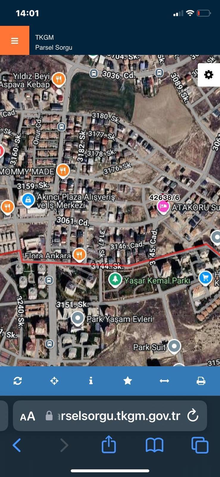 Yaşamkent Yenikent Merkezde 285 Mt2 Satılık Arsa - Görsel 6