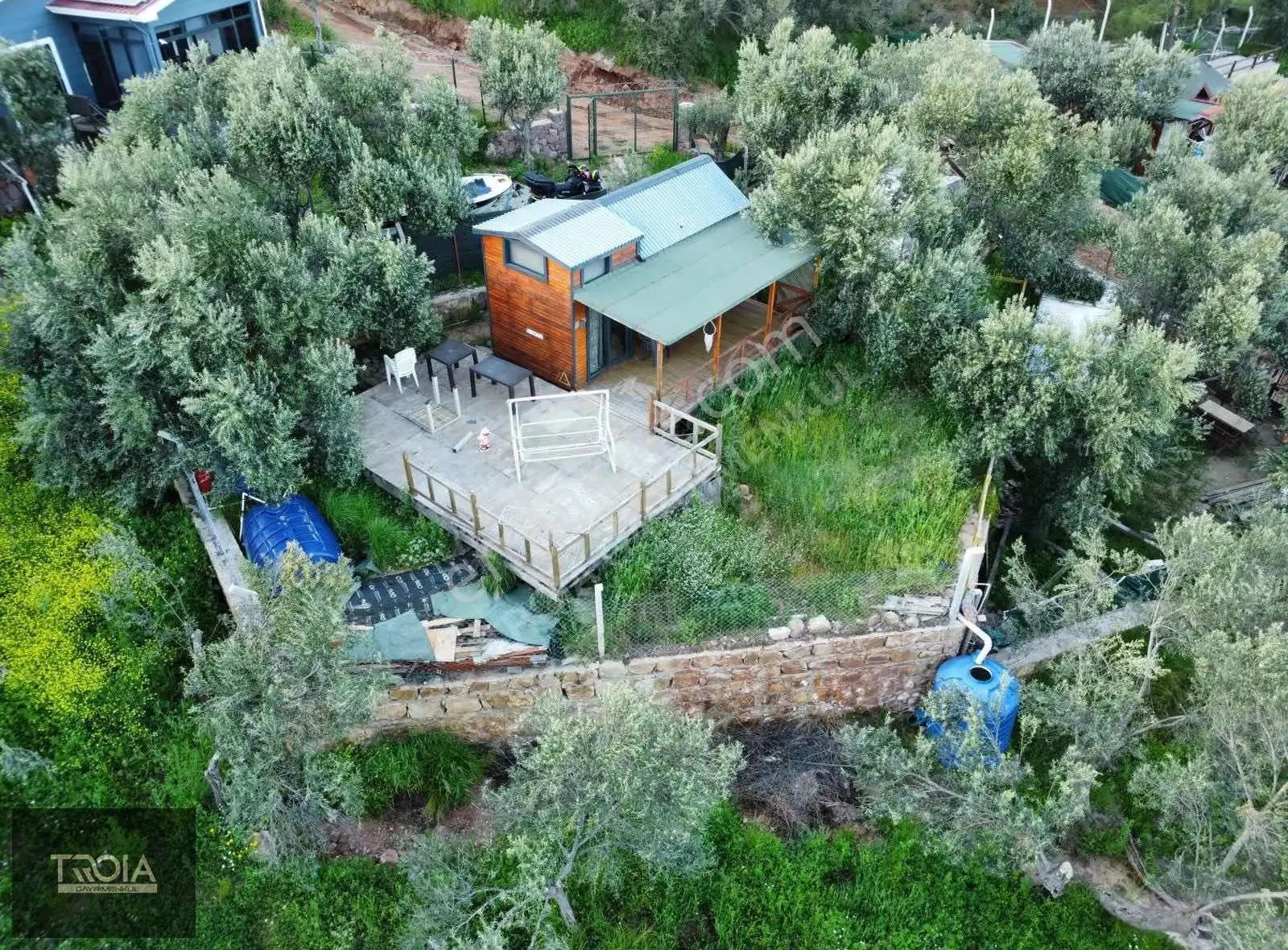 Assos Kozluda Eşyalı Tiny House, Deniz Manzarası Ve Zeytinlik