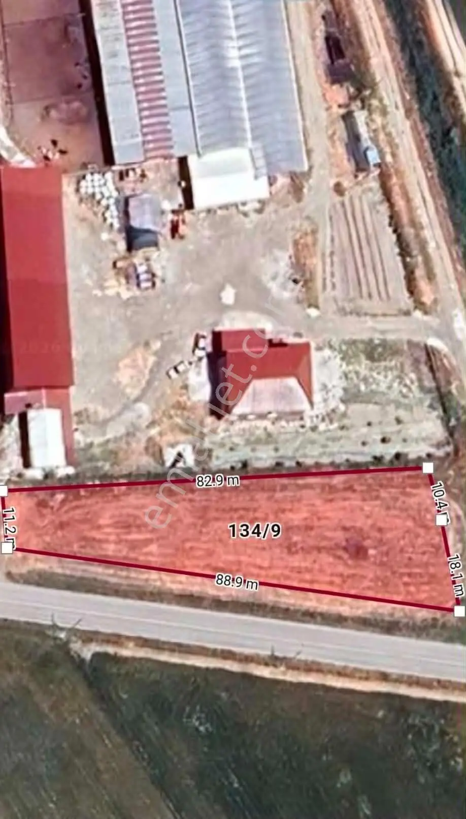 Şafak Emlak Satılık Burdur Yazıköy 1655m2 Köşe Asfalt Yola Cephe - Görsel 5