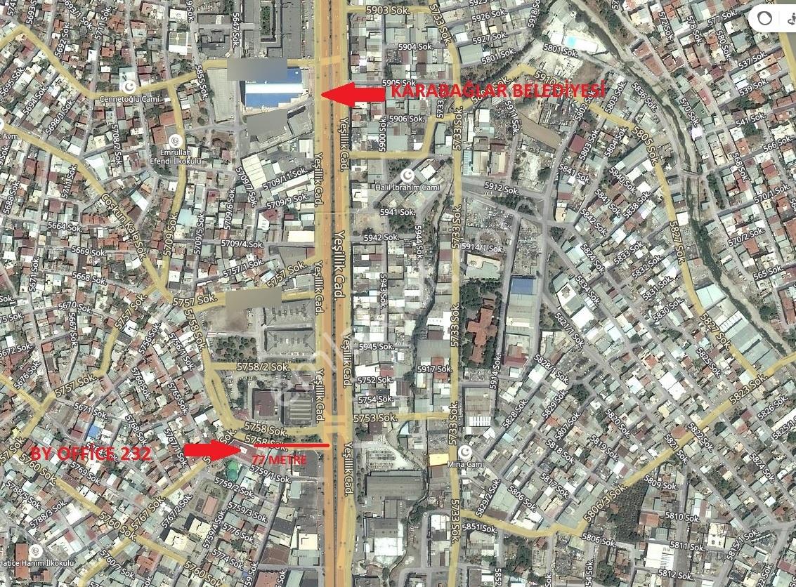 Karabağlar By Office 232 Plaza Ön Cephe Satılık 138 M2 - Görsel 5