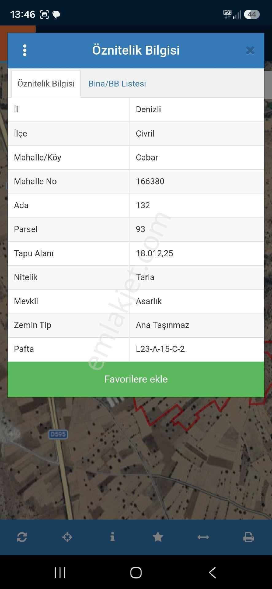 Çivril Cabar Mah. 1710 Adet 15 Yaşında 50.000 Metrekare Badem Bahçesi Satılık - Görsel 3