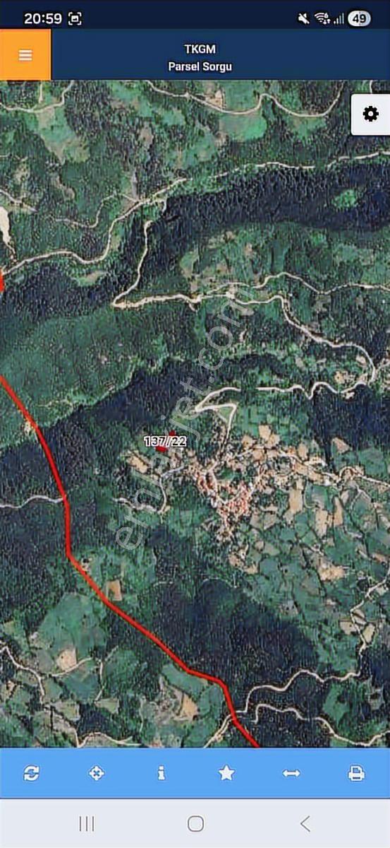 Sakarya Geyve Belpınar 1.312 M İmarlı Kadostral Yolu Var - Görsel 2
