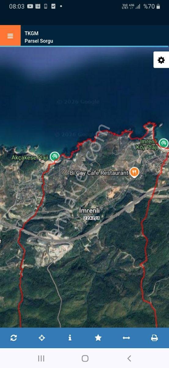 Şile İmrenli'de Satılık İmarlı 702 M2 Arsa (yola Cephe) - Görsel 30