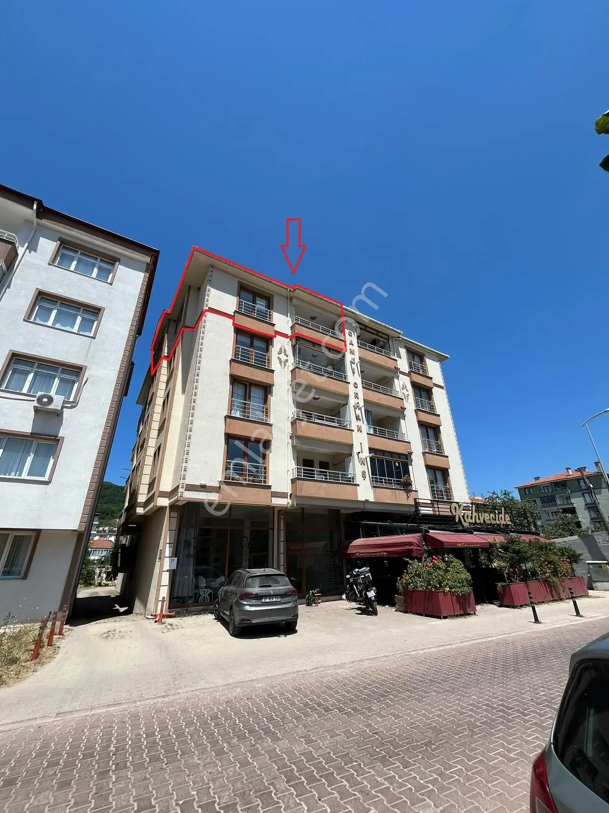 Cide Demirtaş Emlaktan Deniz Manzaralı 3+1 Kiralık Daire
