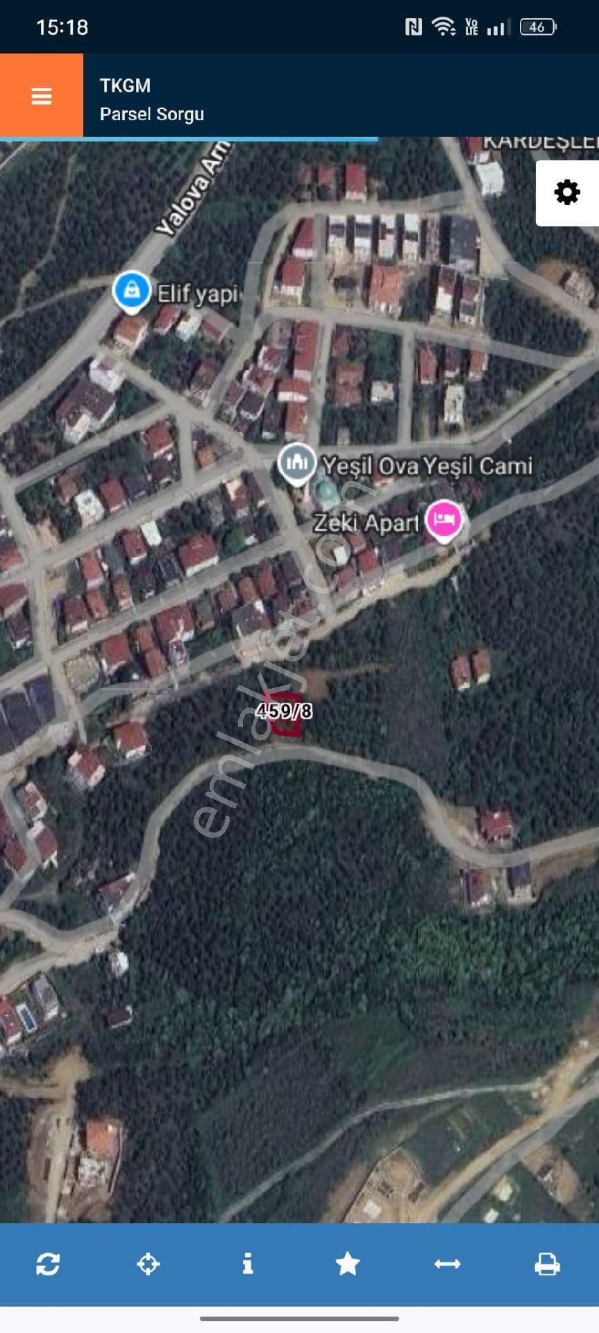 Yalova Çınarcık Esenköy Satılık Arsa Villa İmarlı Acilll Satılık