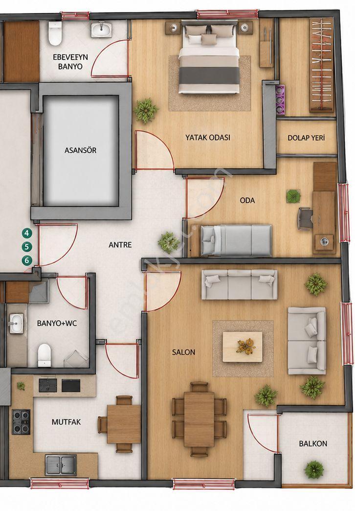 Sultanbeyli Mecidiye'de Kapalı Otoparklı Sıfır 2+1 Satılık Daire - Görsel 26