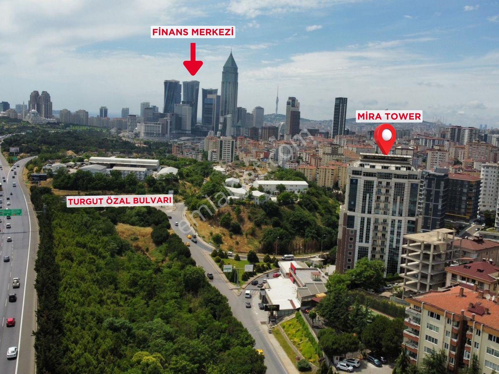 Şerifali Mira Tower’da, Ataşehir Finans Aksında 125 M2 3+1 Prestij Ofisi!