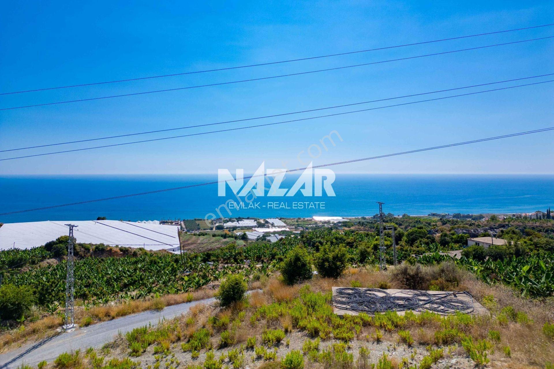 Alanya Yeşilöz’de 572 M² Deniz Manzaralı Tarla - Görsel 9