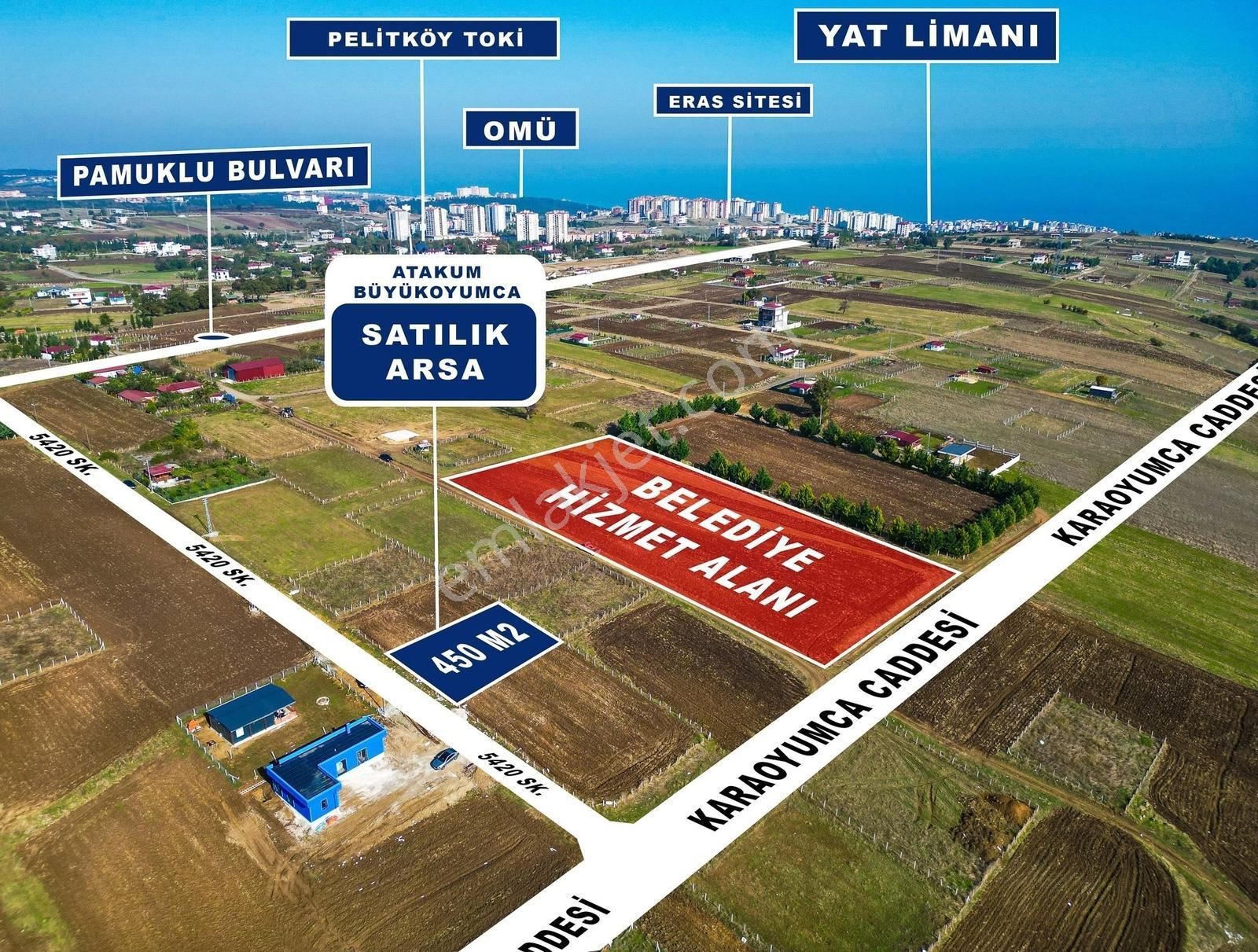 Arsa | Tahsin Örslü'den Büyükoyumca Deniz Manzaralı 5 Kat İmarlı