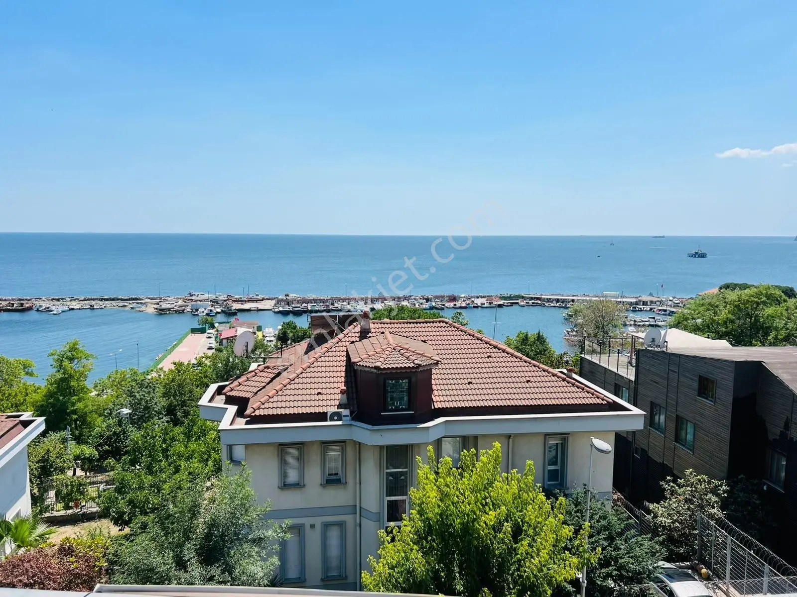 Pegaas'tan Ambarlı Mah. Muhteşem Deniz Manzaralı Dublex Daire __