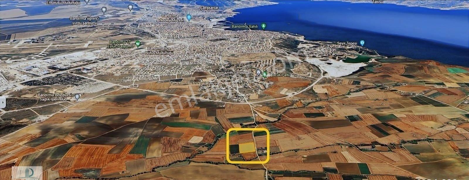 Bandırma Kayacık'ta Konut Alanında Satılık 10 Dönüm Yatırımlık.