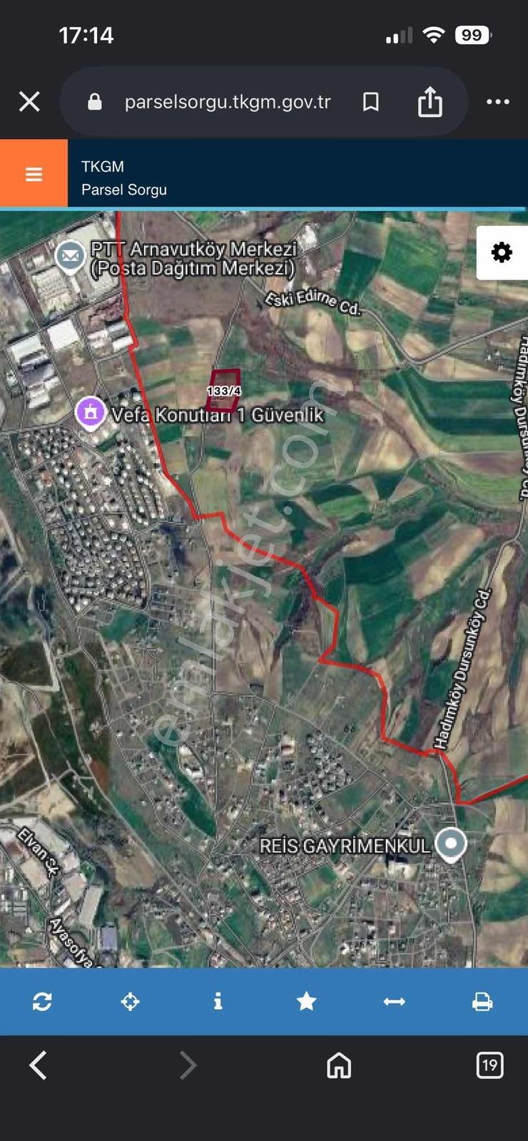 Arnavutköy Dursunköyde Yenişehir Planı İçinde Satılık 295m2arsa - Görsel 4