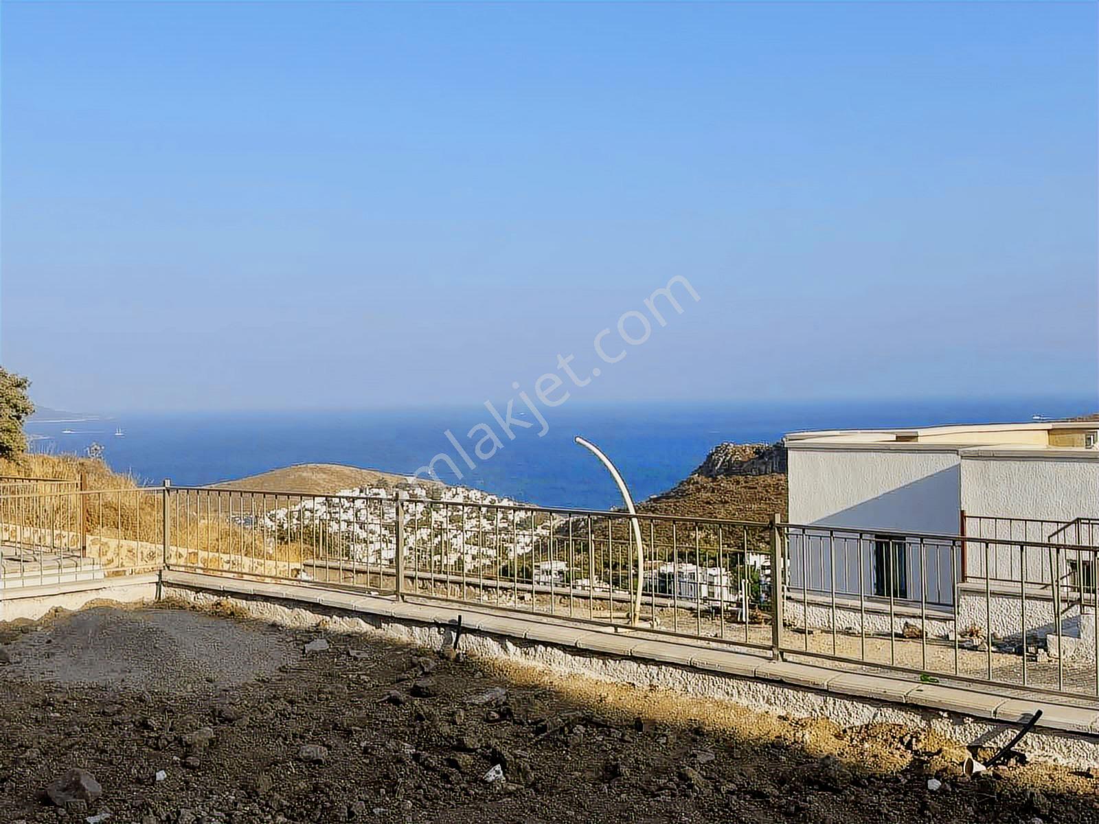 Yahşi Bodrum Deniz Manzaralı Köşe Sıfır Bahçekatı Yıllık - Görsel 14