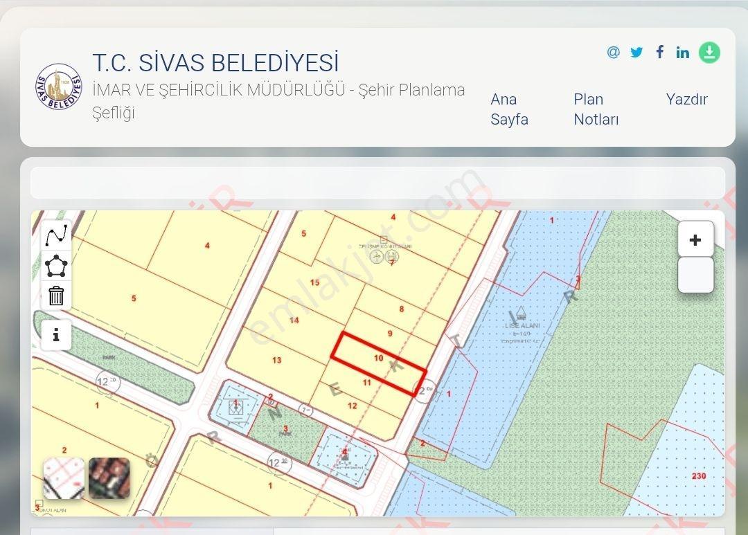 Kaçmaz Fırsat! Sivas Çayboyu'nda Satılık İmarlı Villa Arsası - Görsel 2