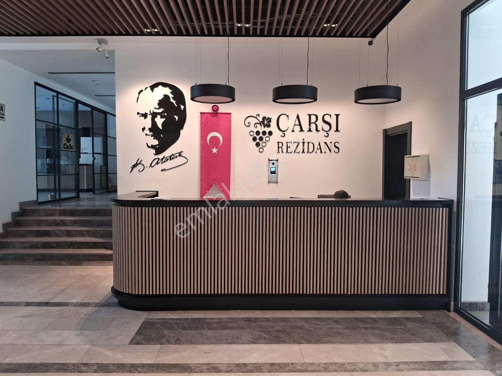Çarşı Rezidansda Satılık Eşyalı 1+1 Ara Kat Daire - Görsel 18