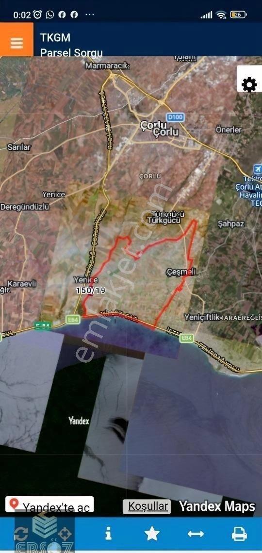 Tekirdağ Marmara Ereğlisi Çeşmeli Yatırımlık Arsa - Görsel 12