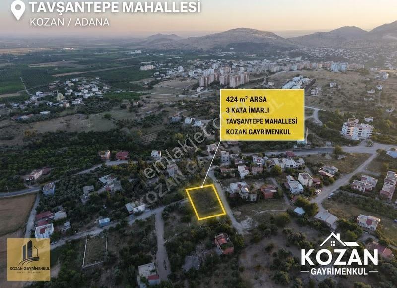 Kozan Gayrimenkulden Köşebaşı 3 Kata İmarlı 424m² Fırsat Arsa