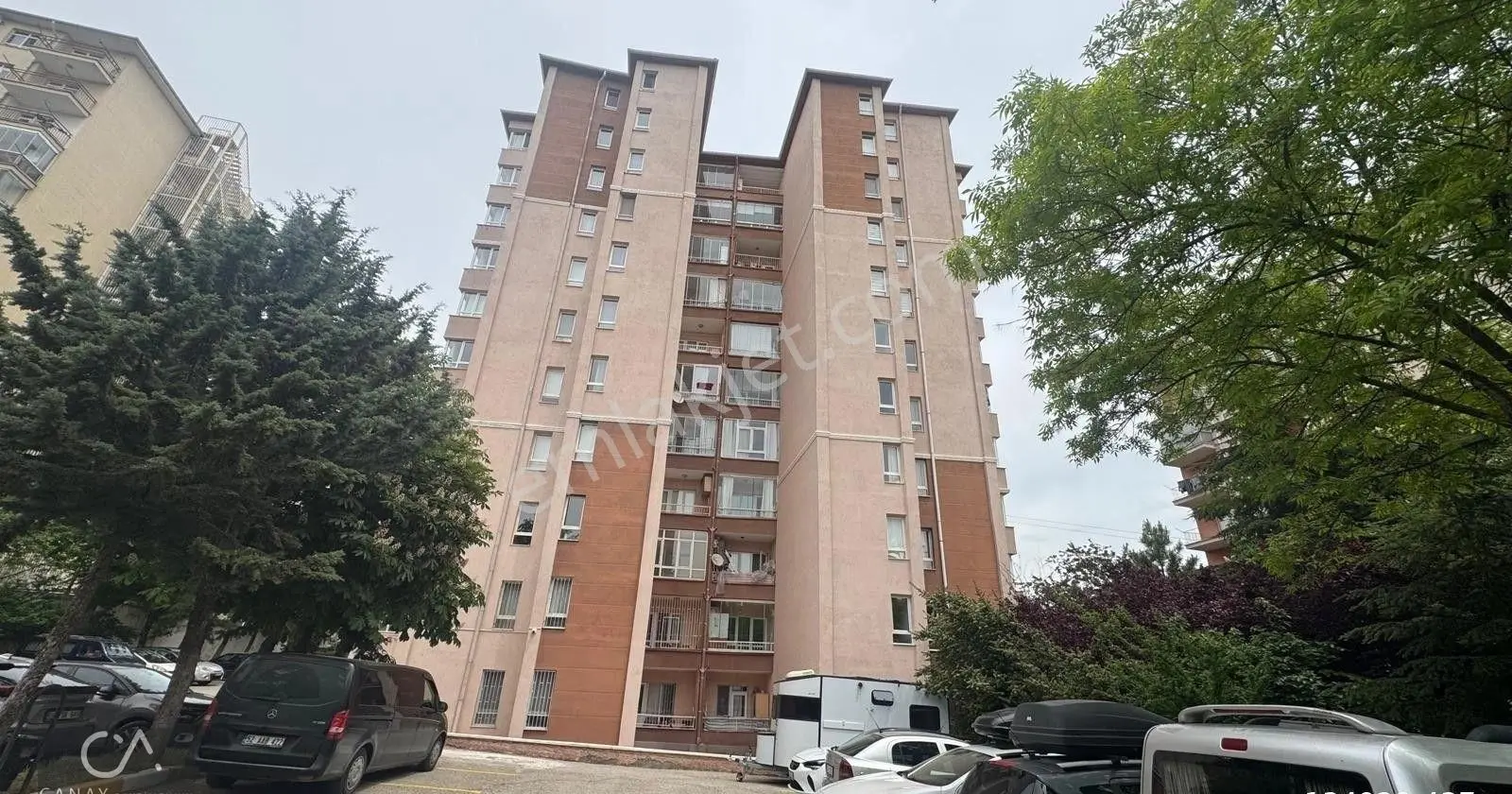 Yenimahalle Merkez De Site İçerisinde Manzaralı 3+1 110m2 Kiralık Daire