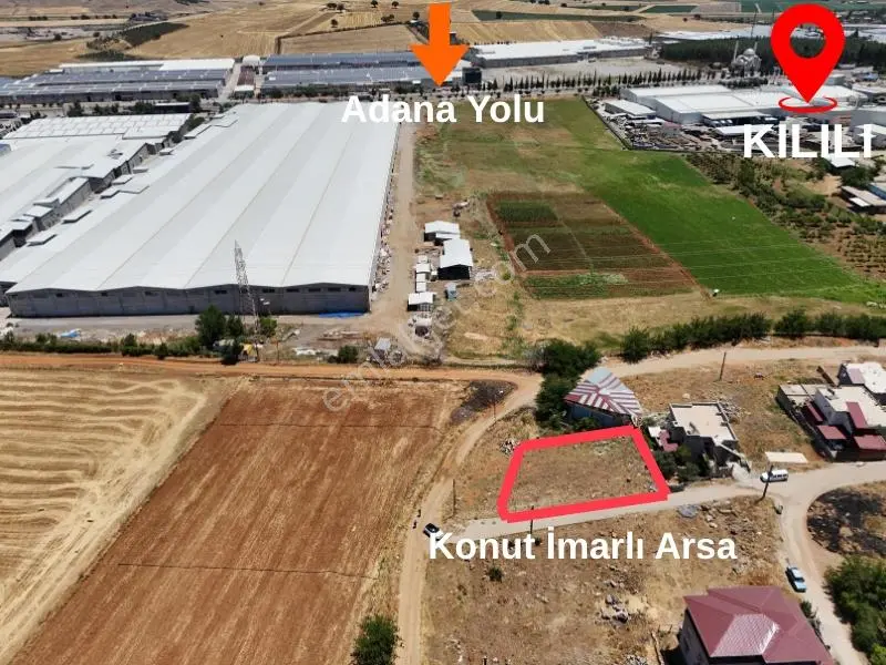 Cb'den Kılılı'da Tek Tapu (516m2) Satılık Konut İmarlı Arsa