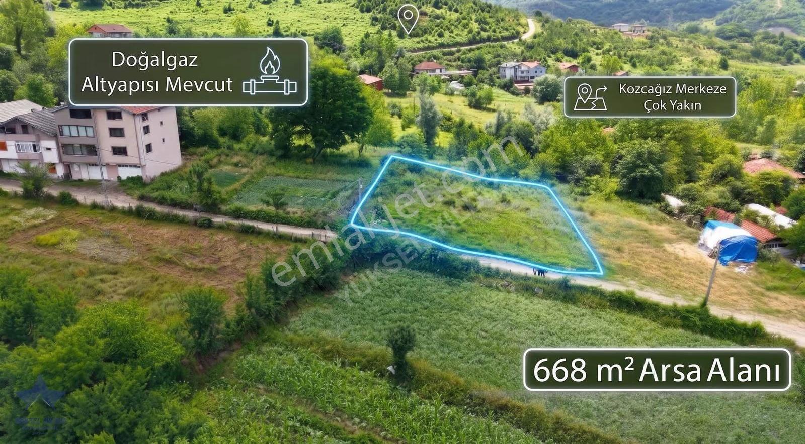Kozcağız'da %40 İmarlı, 668 M² Satılık Arsa - Görsel 2