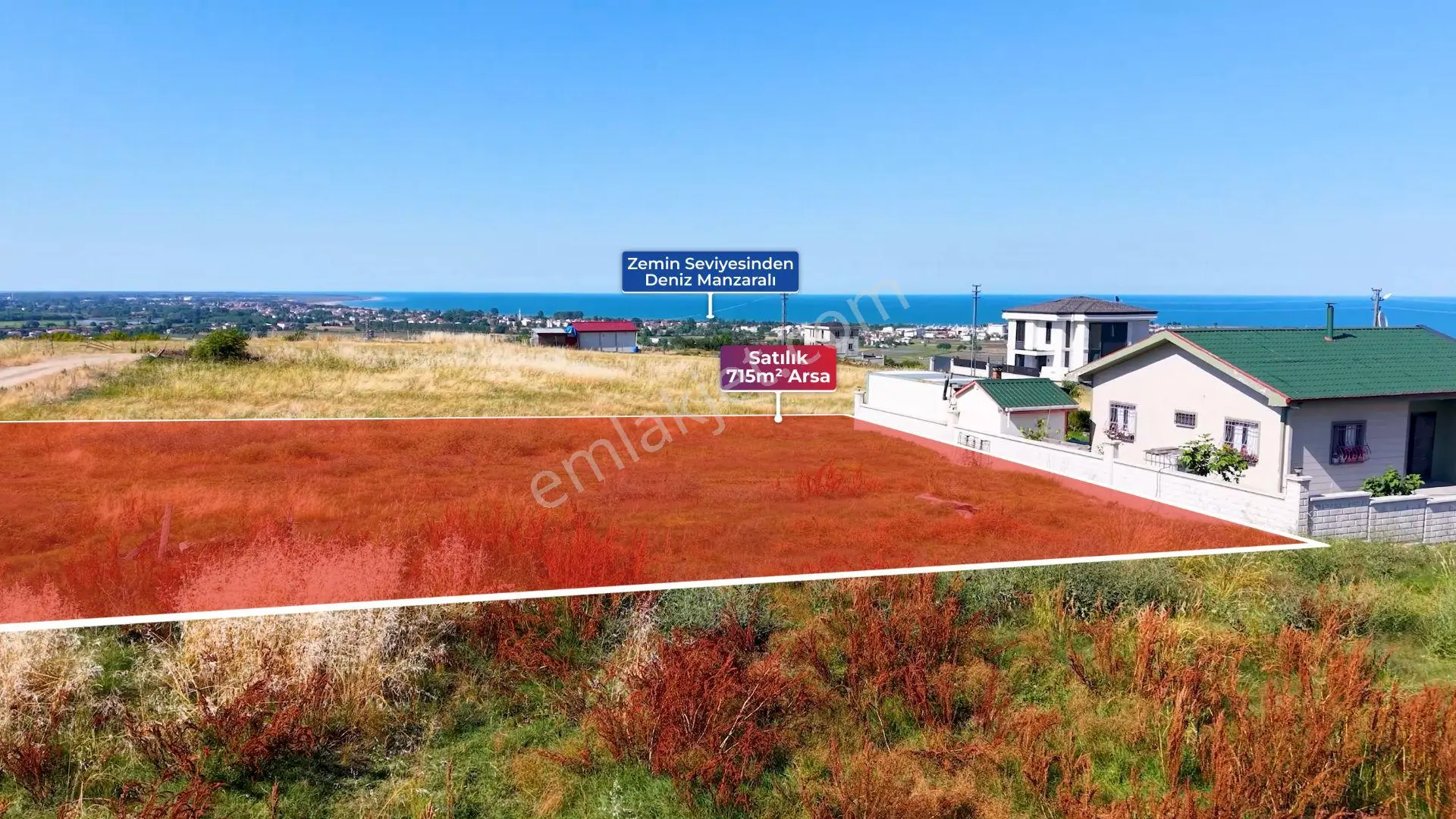 Hüseyin Boylu'dan Taşkelik'te Deniz Manzaralı 715 M² Arsa - Görsel 3