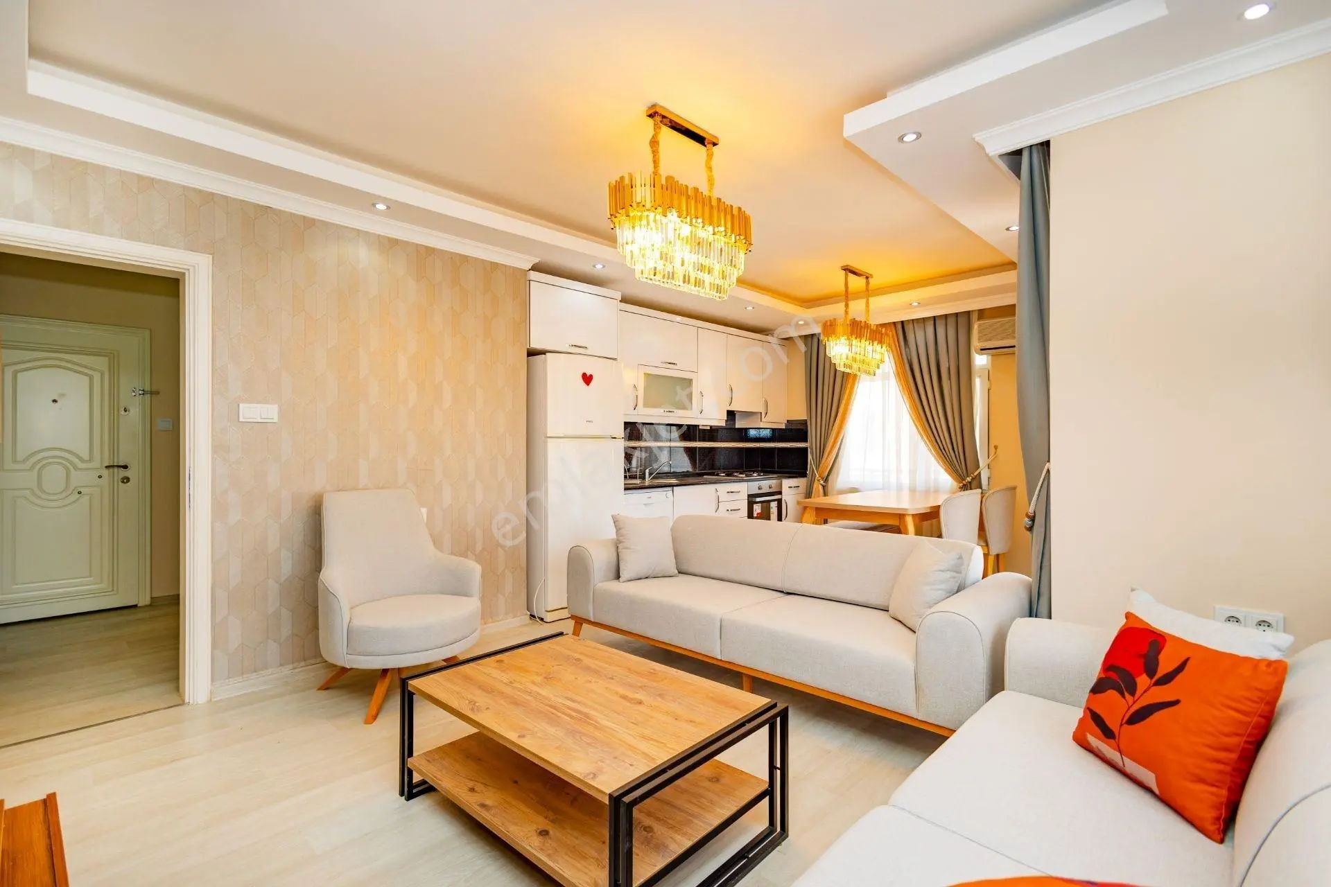 Alanya / Kestel | Denize Sıfır | Eşyalı 1+1 Satılık Daire - Görsel 4