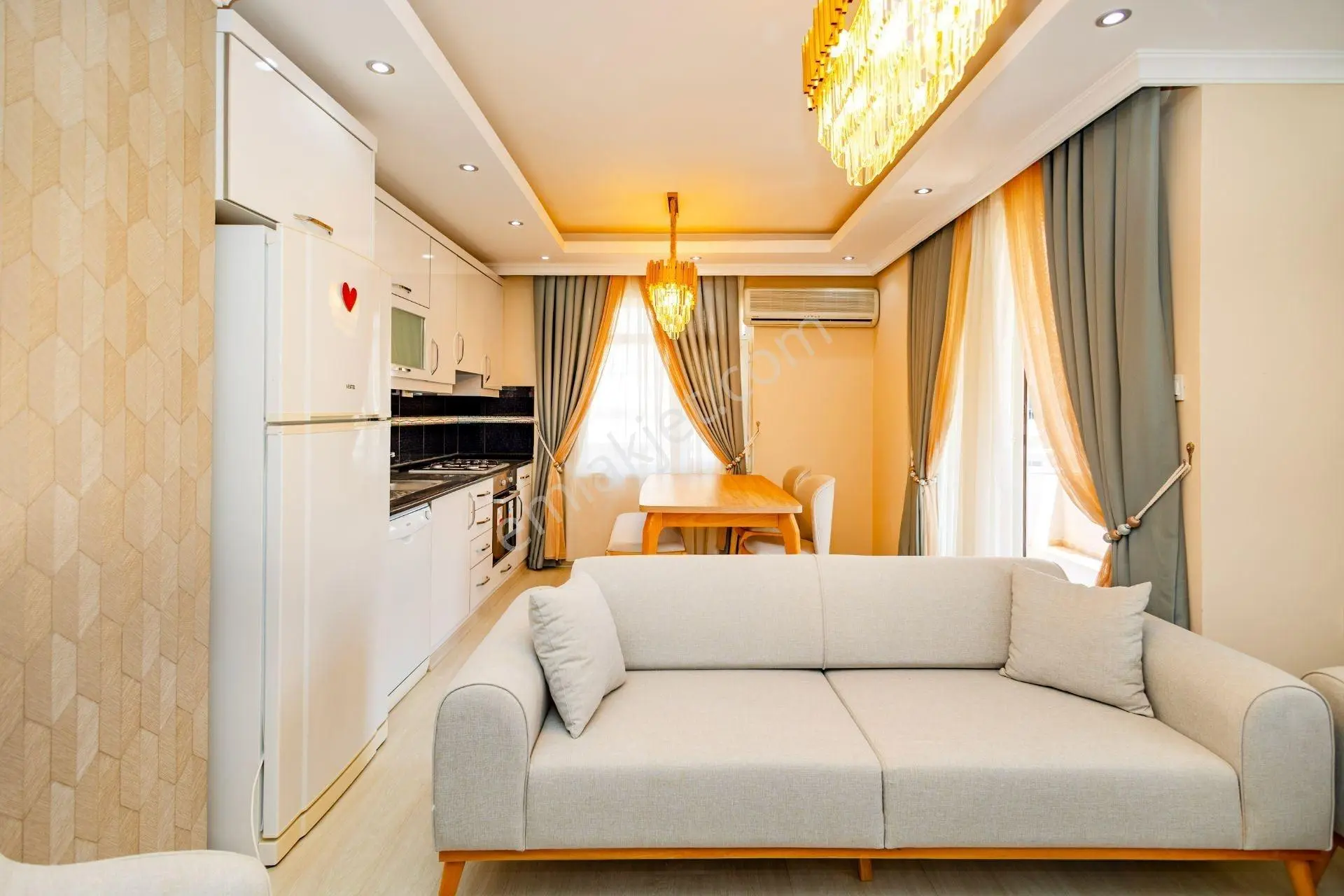 Alanya / Kestel | Denize Sıfır | Eşyalı 1+1 Satılık Daire - Görsel 5