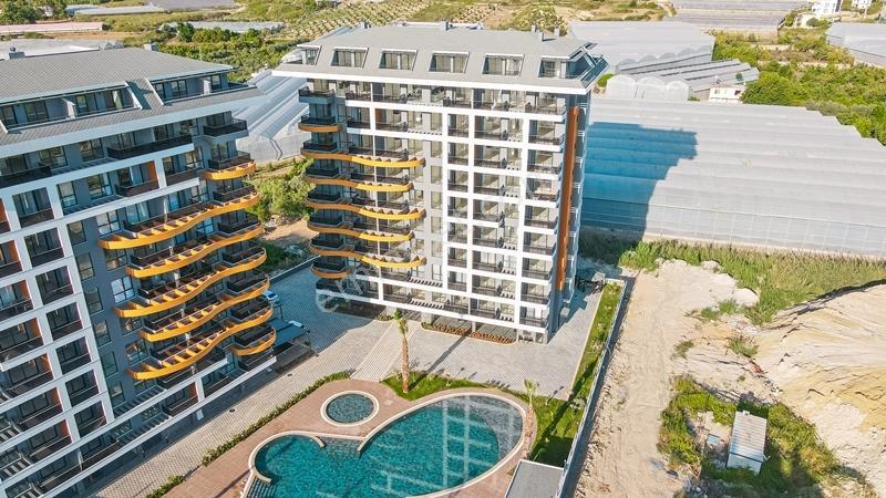 Alanya Avsallar'da Lüks Konut Projesinden 2+1 Sıfır Fırsat Daire - Görsel 5