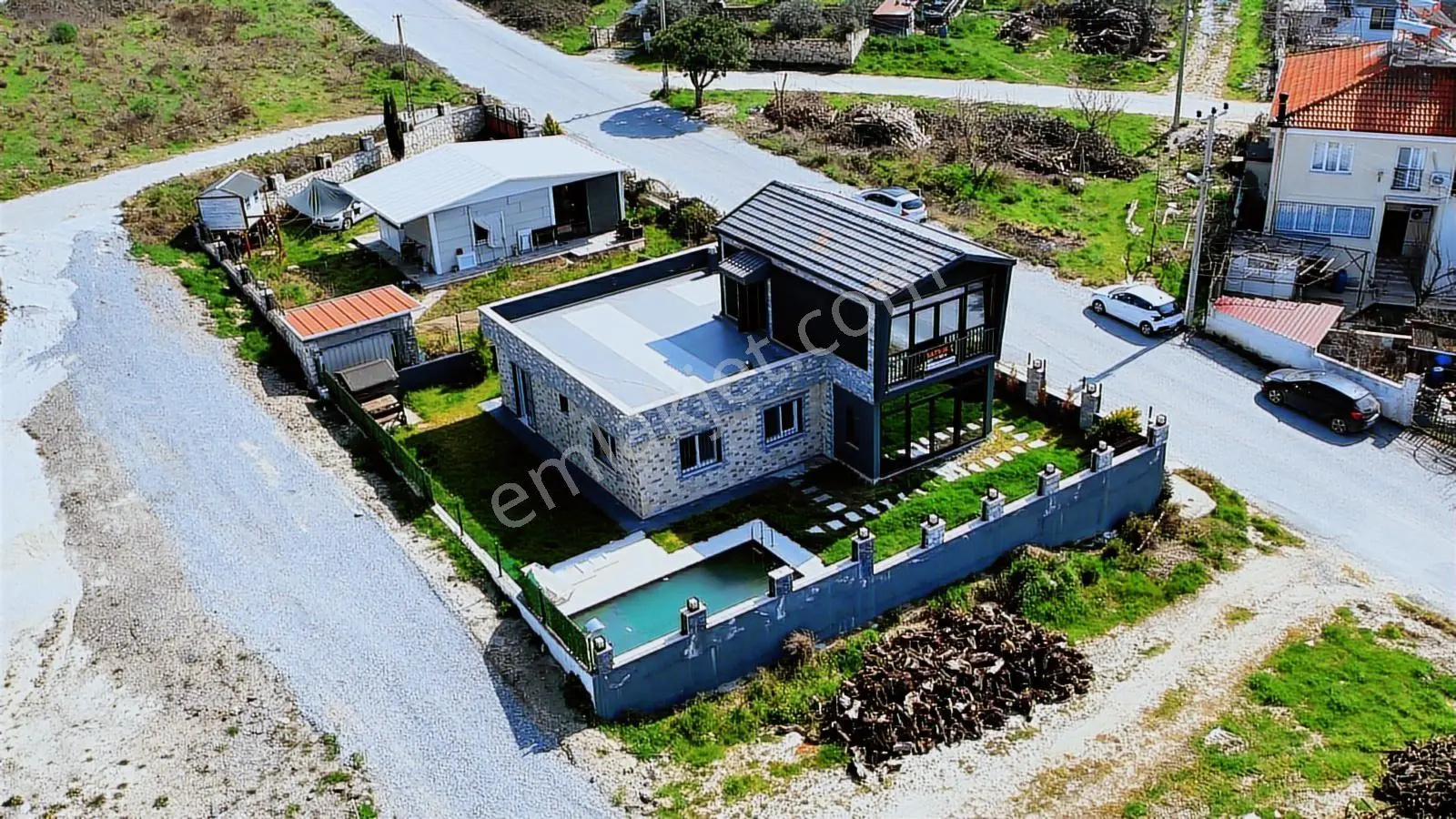 Kuşadası Yaylaköy'de Deniz Manzaralı Özel Havuzlu Lüks Villa - Görsel 10