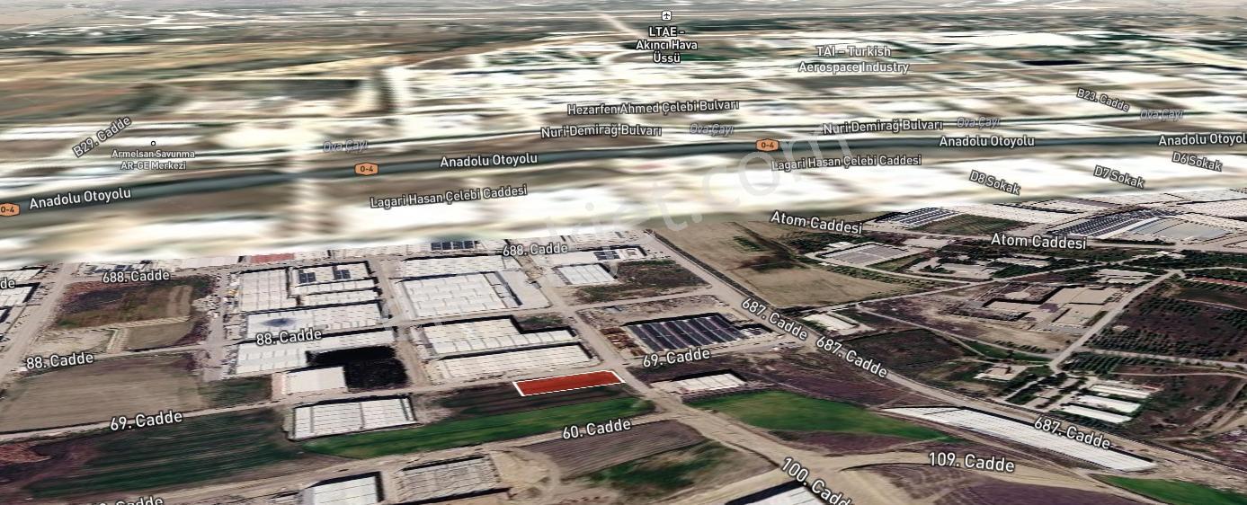 Kahramankazan Saray'da Satılık Lojistik - Sanayi İmarlı Arsa - Görsel 3