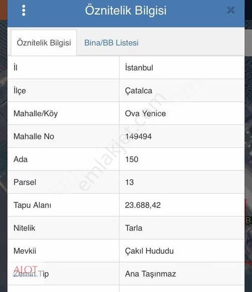 Çatalca Ovayenicede Çiftlikler Bölgesinde Yatırımlık Tarla - Görsel 6